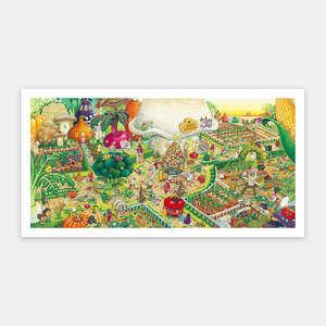 Vegetable Kingdom - 800 Piece Jigsaw Puzzle