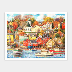 2d Puzzles: Good Times Harbor - 1200 Piece Jigsaw Puzzle