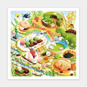 Showpiece 900 Piece Puzzles: Warm Flower Viewing - 900 Piece Jigsaw Puzzle