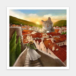 Showpiece 900 Piece Puzzles: A Red Roof - 900 Piece Jigsaw Puzzle