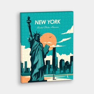 Black Friday 15 Off: Days in New York - Statue of Liberty - 366 Piece Jigsaw Puzzle