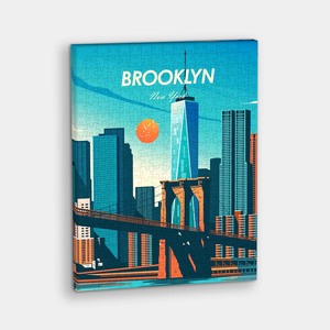 Black Friday 15 Off: Days in New York - Brooklyn - 366 Piece Jigsaw Puzzle