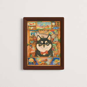 Showpiece Extra Small Puzzles: Shiba Storage Room 80 Piece XS Jigsaw Puzzle