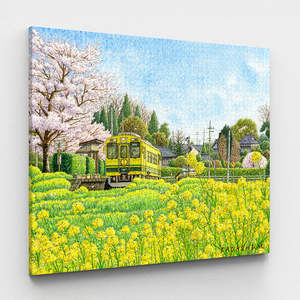 New Arrivals: Rapeseed Jigsaw Puzzle 2176 Pieces by Tadashi Matsumoto