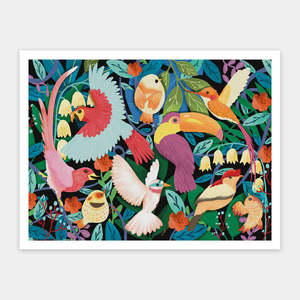 Exotic Birds - 1200 Piece Jigsaw Puzzle