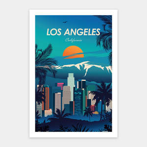 World Travel - Los Angeles - 600 Piece Jigsaw Puzzle