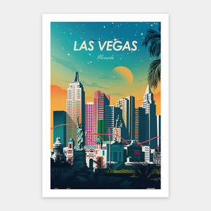 World Travel - Las Vegas - 600 Piece Jigsaw Puzzle