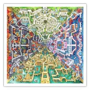Myth Maze - 1600 Piece Jigsaw Puzzle