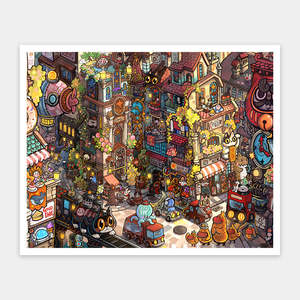 Art Street - 2000 Piece Jigsaw Puzzle