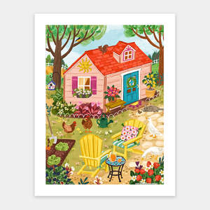 Whimsy Garden House - 300 Piece Jigsaw Puzzle