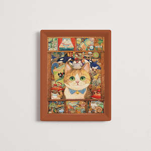 Cat's Treasure Room Jigsaw Puzzle - 80 Piece Challenge