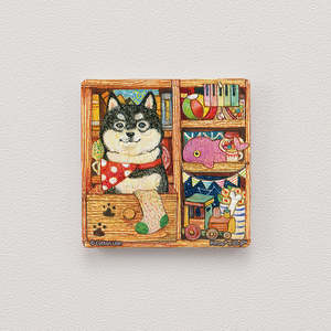 Shiba - 16pcs Jigsaw Puzzle Magnet