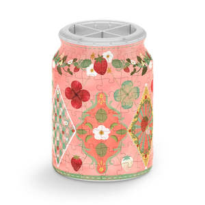 Strawberry Days - Large Jar Jigsaw Puzzle