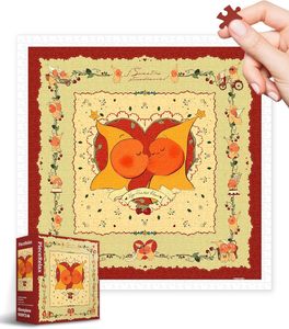 Sweet Kiss - 900 Piece Jigsaw Puzzle