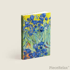 Book Case: Irises - A5 Book Cover