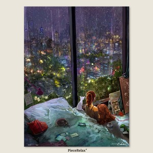 Truepiece Collection: Rainy Night - 1008 Piece Jigsaw Puzzle