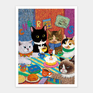 Under 100: Cheers, My Friend - 1200 Piece Jigsaw Puzzle