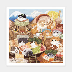Cat Oden Shop - 900 Piece Jigsaw Puzzle