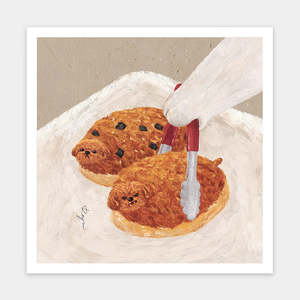 Meat Floss Poodle - 900 Piece Jigsaw Puzzle
