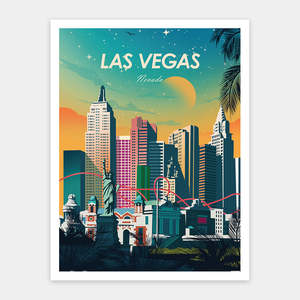 World Travel - Las Vegas - 1200 Piece Jigsaw Puzzle