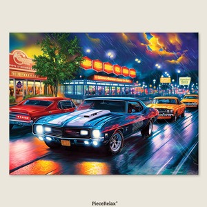1008 Piece Jigsaw Puzzle - Rain on the Boulevard