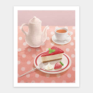New Arrivals: Strawberry Cake - Showpiece 500 Pieces [H4209]