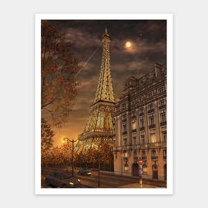 Golden Paris 1200 Piece Jigsaw Puzzle by Pintoo
