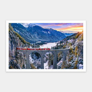 Zermatt 1000 Piece Jigsaw Puzzle - A Meandering Journey