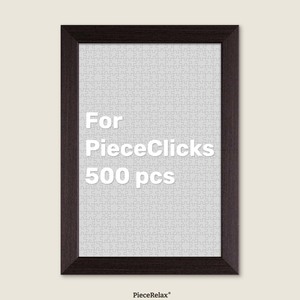 Charcoal Brown - Wood Style Frame for PieceRelax 504 Piece Puzzles [W1264]