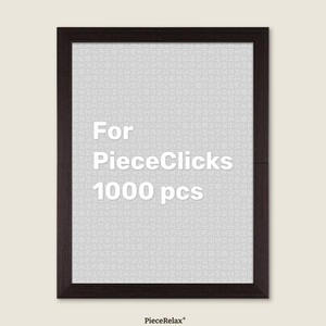 Charcoal Brown - Wood Style Frame for PieceClicks 1008 Piece Puzzles [W1263]