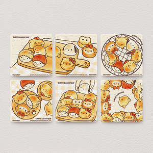 Puzzle Magnets: Sanrio - Baked Bread - Puzzle Magnet Combo (set of six) [D1188]