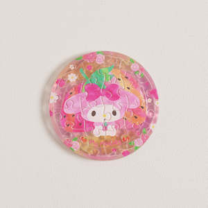 Puzzle Magnets: My Melody - Multicoloured Fruit - Strawberry - Puzzle Magnet [D1368]
