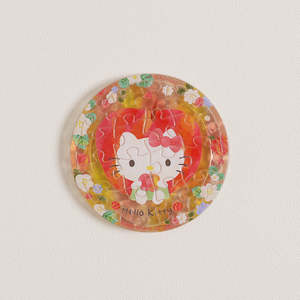Puzzle Magnets: Hello Kitty - Multicoloured Fruit - Apple - Puzzle Magnet [D1367]