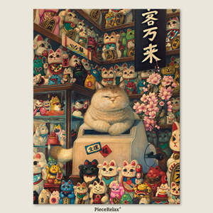Lucky Cat Shop - PieceClicks 4032 Pieces [U1203]