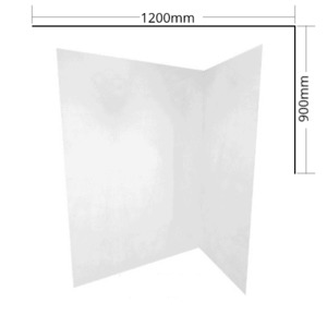 1200 X 900 Shower Liners: Shower Liner 1200×900 2 sided Flat 1950mm high for std Showers
