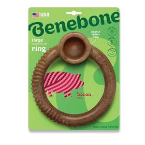 Products: Bacon Ring Tough Chewers Toy ShowThyme