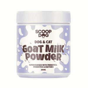 Products: Scoop Dog Goat Milk Powder ShowThyme