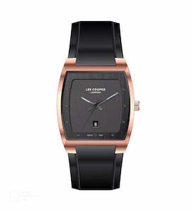 Lee Cooper Men's Black Dial Analog Leather Strap Watch – LC07061.451