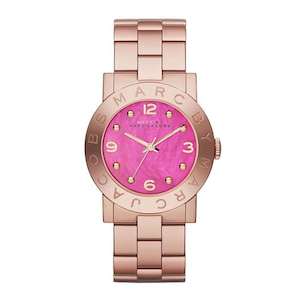 Womens Watches: Marc By Marc Jacobs Amy Pink Women's Rose Gold Watch MBM8625
