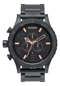 Sale: Nixon 51-30 Black Stainless Steel Chrono Men's Watch A083-957