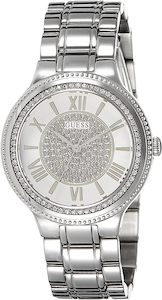 Guess Madison Silver Stainless Steel Women's Watch W0637L1