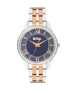 Other Brands: Lee Cooper Women's 34 MM Silver Analog Metal Strap Watch – LC07928.590
