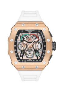 Lee Cooper Men's Multi-Function Analog Rose Gold Dial Watch – LC07810.452