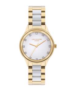 Most Stock: Lee Cooper Women's Mother of Pearl Dial & Stainless Steel Bracelet Style Watch – LC07874.130