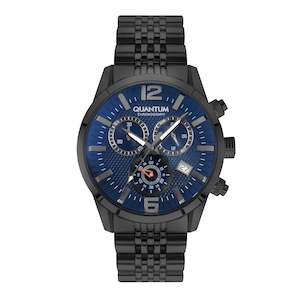 Quantum: Quantum Men's Blue Dial Chronograph Watch – ADG1016.690