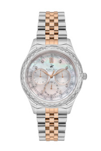 BEVERLY HILLS POLO CLUB Women’s Stainless Steel Quartz Watch – BP3563X.520