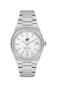 BEVERLY HILLS POLO CLUB Women's White Dial Analog Watch – BP3562C.330