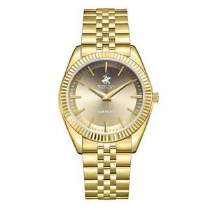 Mens Watches: Beverly Hills Polo Club Gold Men's Watch - BP3830X.160
