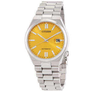 Citizen Tsuyosa Automatic 40mm Gold Dial Stainless Steel Men’s Watch – NJ0150-56Z