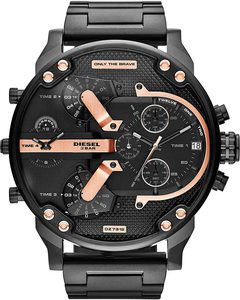 Diesel: Diesel The Daddies Chronograph Four Time Zone Dial Men's Watch DZ7312
